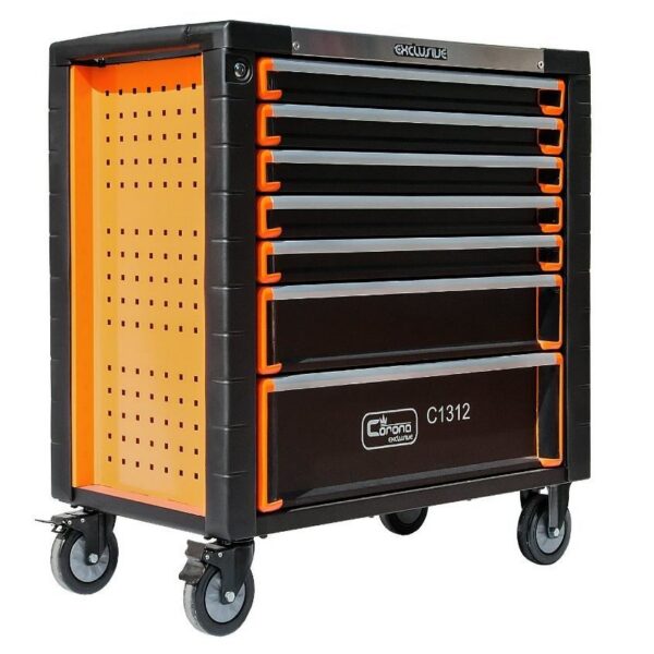 Dulap mobil pentru unelte, 7 sertare, 900x927x465 mm, RICHMANN EXCLUSIVE - imagine 1