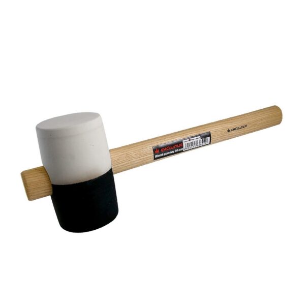 Ciocan cauciuc coada lemn 1100g - imagine 1