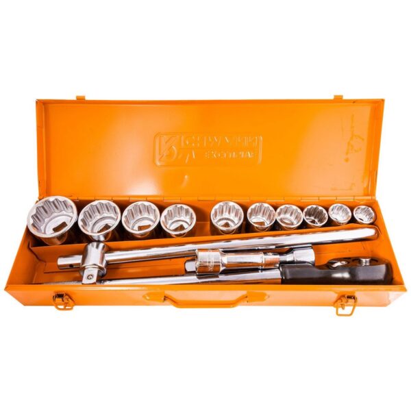 Trusa tubulare, pentru camion, 3/4'', 22-50 mm, 10 buc, RICHMANN - imagine 1