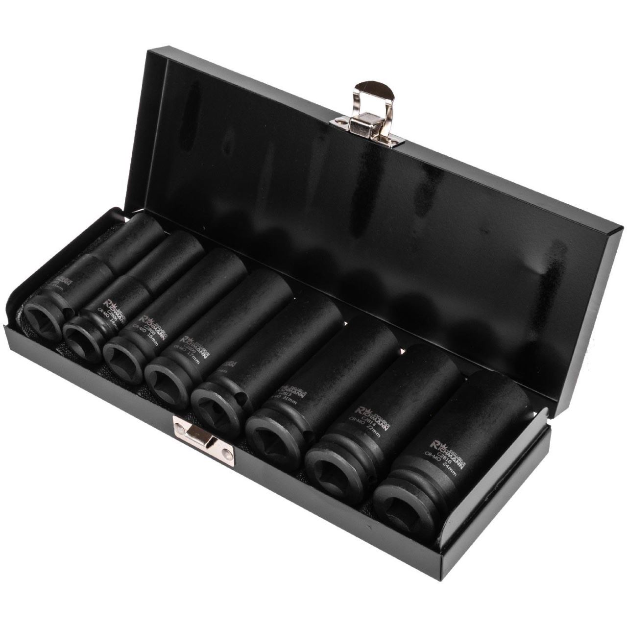 11765272_big.jpg Trusa capete tubulare lungi de impact, 1/2", 13-24 mm, RICHMANN EXCLUSIVE - imagine 1