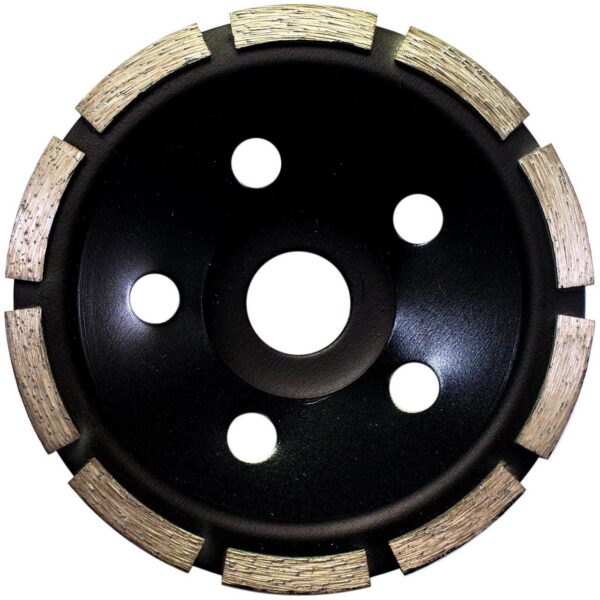 11765334_big.jpg Disc diamantat segmentat, beton, slefuire uscata, 125 mm/22.23 mm, Richmann Exclusive - imagine 1