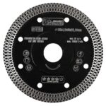 Disc diamantat turbo subtire, placi ceramice, taiere umeda si uscata, 115 mm/22.23 mm, Richmann Exclusive