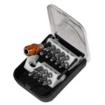 Set varfuri, biti, adaptor magnetic, 17 buc, 25 mm, Richmann Exclusive