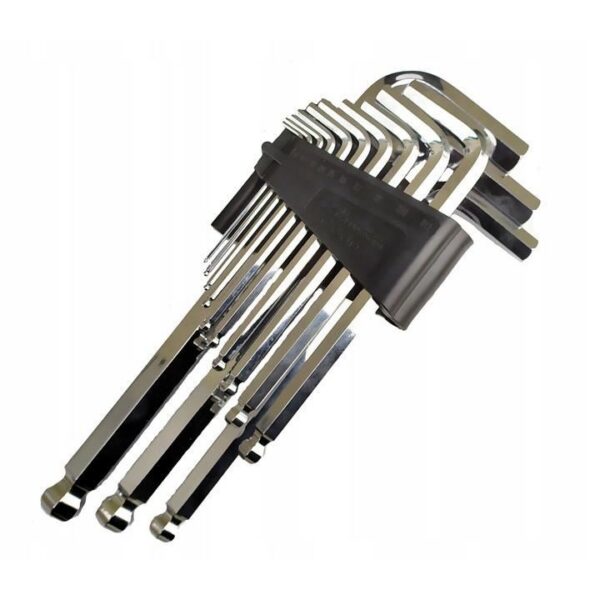Chei hexagonale (imbus) lungi balpoint 2-19 mm, set 13 buc, Richmann Exclusive - imagine 1