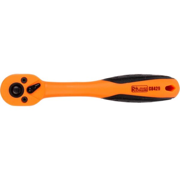 Cheie cu clichet 1/2'' Crom Vanadium acoperit - 25 cm - imagine 1