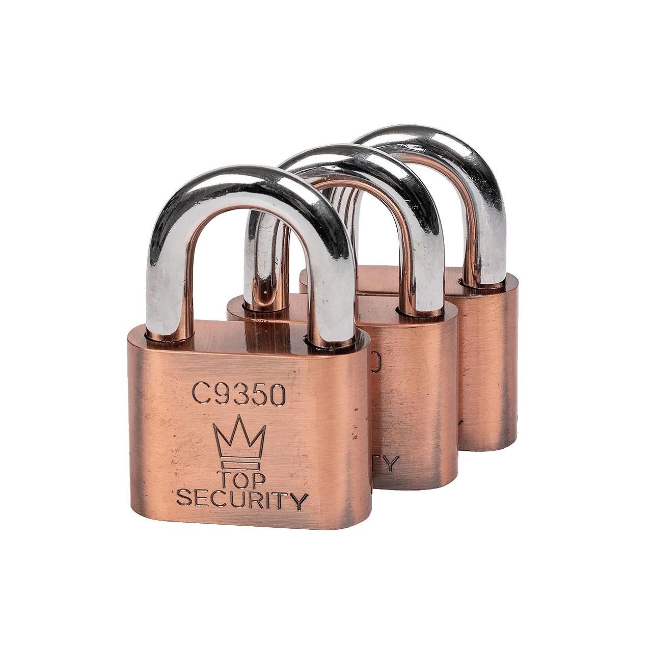 11765859_big.jpg Lacate cu aceeasi cheie, set 3 buc, 50 mm, Richmann Exclusive - imagine 1