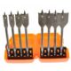Burghie plate pentru lemn, set 8 buc, 12-32 mm, Richmann Exclusive