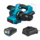 Masina de slefuit cu banda abraziva, cu acumulator 2 Ah, incarcator 18V Li-ion, 76x457 mm, SAS+ALL, Dedra