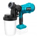Pistol de vopsit, 18 V, Li-ion (acumulator neinclus), 900 ml, 2.0-2.5 mm, SAS+ALL, Dedra