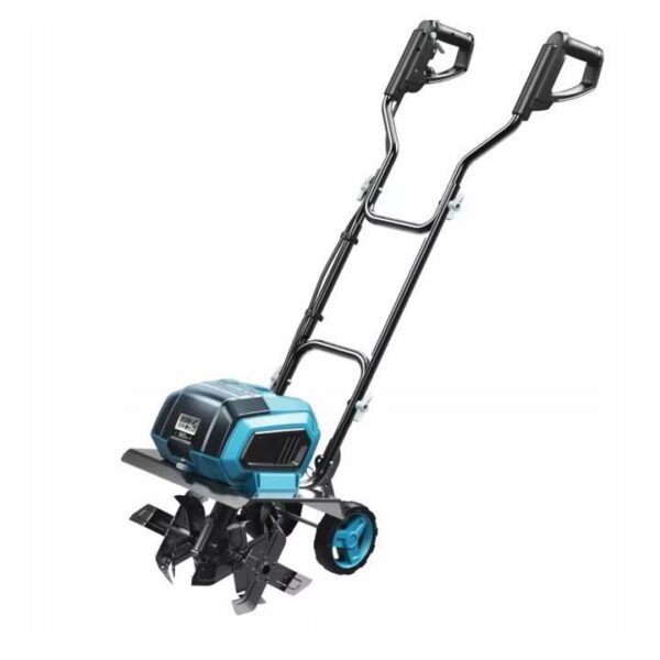 Motosapa electrica, 2x18V Li-ion (acumulatori neinclusi), motor fara perii, 4 lame tip freza, calite, 36 cm, SAS+ALL, Dedra - imagine 1