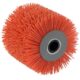 Perie pentru slefuitor, curatare/antichizare lemn, fir nylon, 80x100 mm, Far Tools