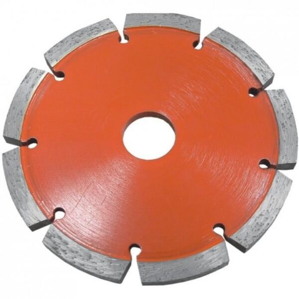 Disc diamantat segmentat, caneluri, taiere uscata, 125 mm, Dedra - imagine 1