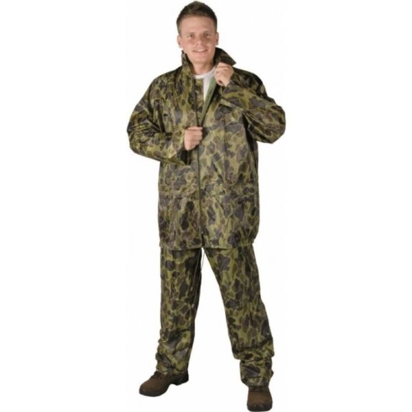 Pelerina costum camuflaj, marimea L, CLEO - imagine 2