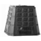 Compostor de gradina, 420 L, negru, Evogreen