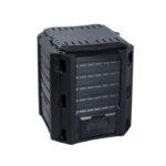 Compostor de gradina, 380 L, negru, Compogreen