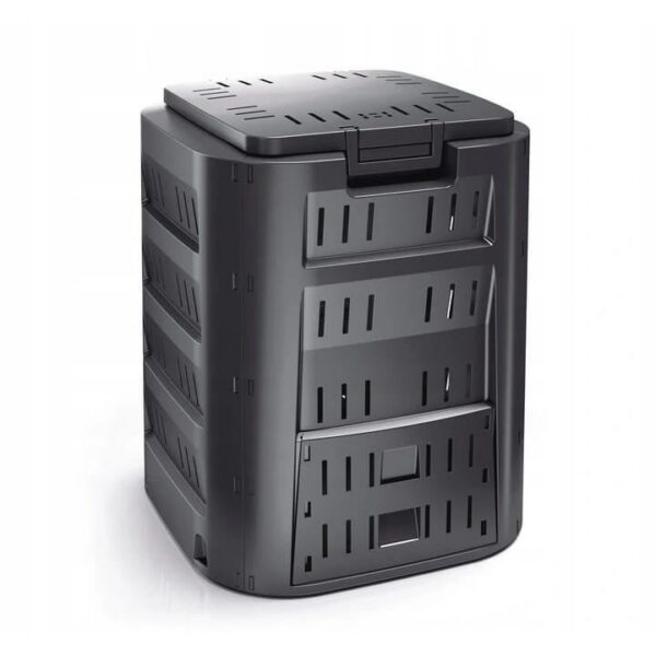 Compostor de gradina, 220 L, negru, Compogreen - imagine 1