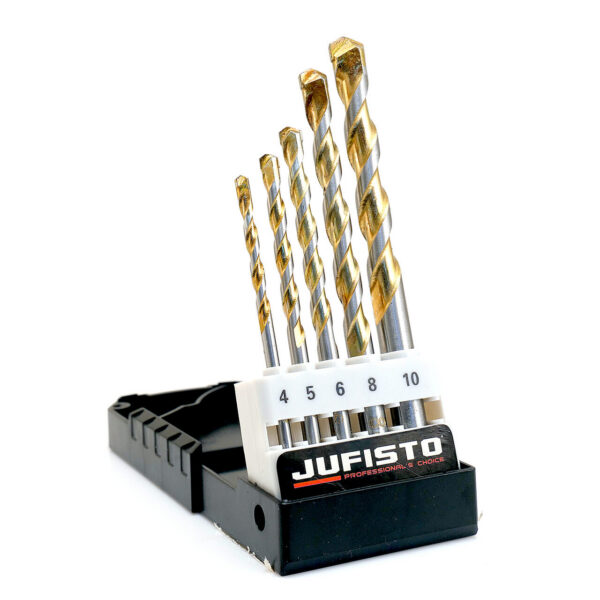 Set 5 burghie, multimaterial, 4-10 mm, Jufisto - imagine 1