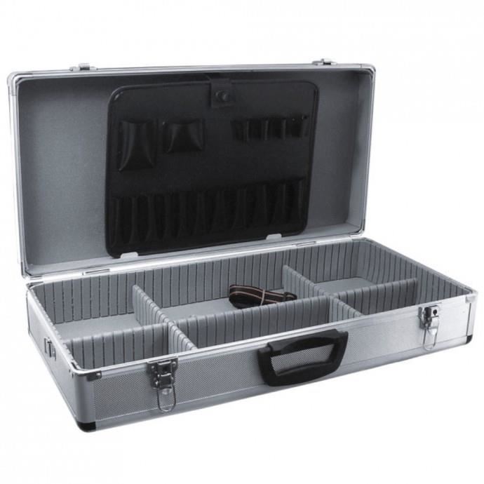 11768602_big.jpg Cutie cu organizator, diplomat, aluminiu, 64x32x15 cm, Dedra - imagine 1