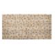 Panou decorativ, PVC, model mozaic, nuante portocaliu murdar, 96x48.5cm