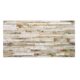 Panou decorativ, PVC, model piatra 3D, flori roz, 96x48.5cm