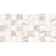 Panou decorativ, PVC, model marmura, gri si portocaliu, 96x48.5cm