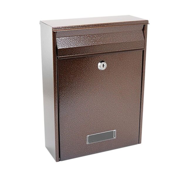 Cutie postala, cupru, format B5, 22x9x30 cm, Damech - imagine 1