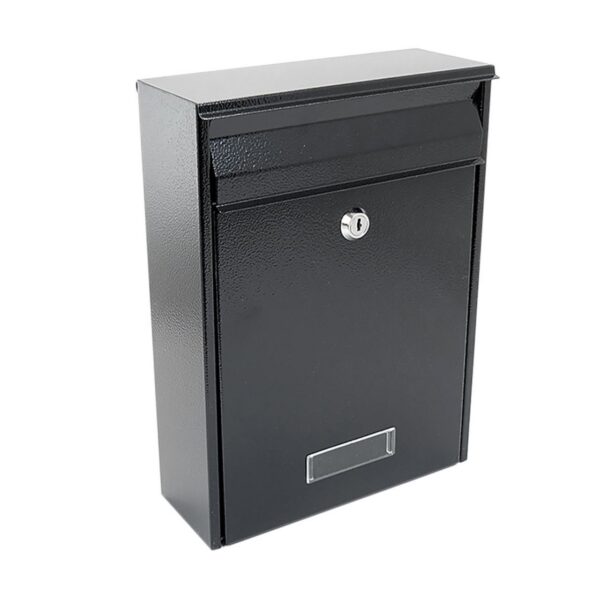Cutie postala, negru, format B5, 22x9x30 cm, Damech - imagine 1