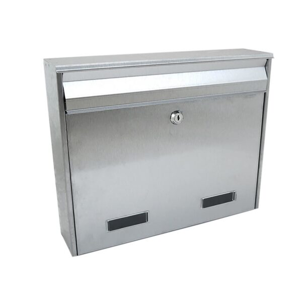 Cutie postala, inox, argintiu, format C4, 36x9x29 cm, Damech - imagine 1