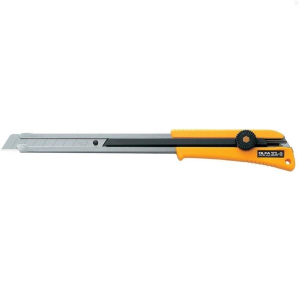 Cutter industrial 18 mm, maner extra lung, OLFA - imagine 1
