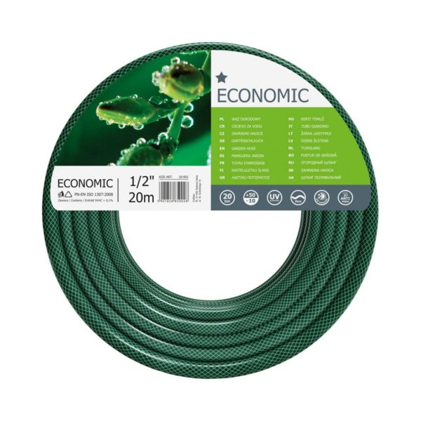 Furtun de gradina, 3 straturi, 1", 20 m, Cellfast Economic - imagine 1