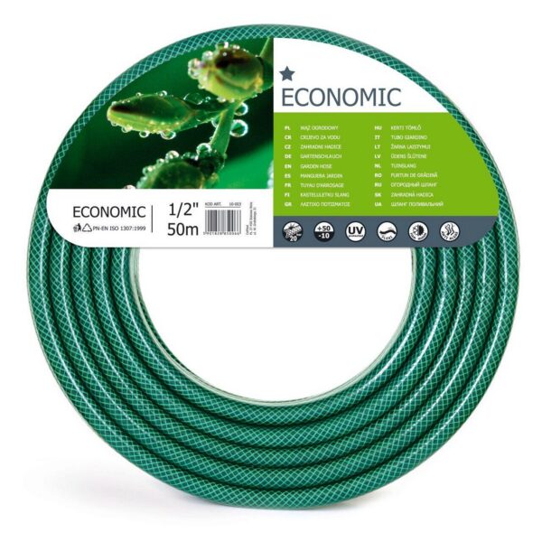 Furtun de gradina, 3 straturi. 1/2'', 50 m, Cellfast Economic - imagine 1