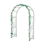 Arcada metalica, pergola, pentru gradina, 135x54x215 cm
