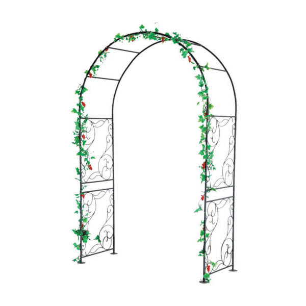 Arcada metalica, pergola, pentru gradina, 135x54x215 cm - imagine 1
