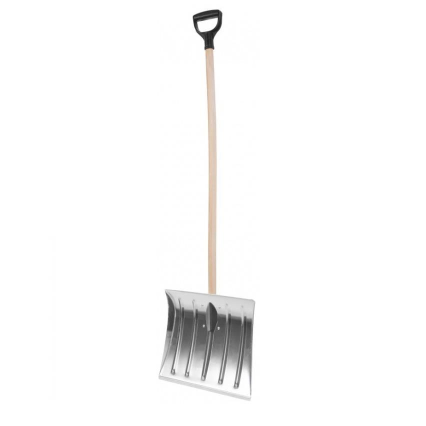 11873164_big.jpg Lopata pentru zapada, cereale, aluminiu, coada lemn, 40x35x129 cm, Strend Pro - imagine 1