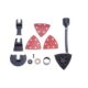 Unealta multifunctionala vibratii 300W - Worcraft - imagine 3