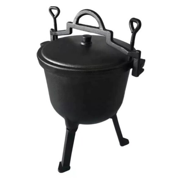 Ceaun fonta emailata, tip cazan, sub presiune, 10 L, Perfect Home - imagine 1