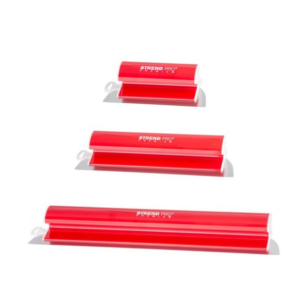 Set 3 gletiere profesionale, inox, 25, 40, 60 cm, Strend Pro - imagine 1