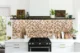 Panou decorativ, PVC, model mozaic, nuante maro murdar, 96x48.5cm - imagine 7