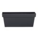 Ghiveci decorativ de flori, Cube Case, dreptunghiular, antracit, 58.7x26.4x23.6 cm