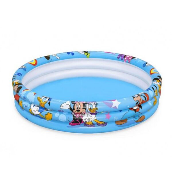 12183550_big.jpg Piscina gonflabila pentru copii, rotunda, model Mickey Mouse, 122x25 cm - imagine 1