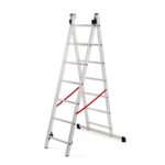 Scara aluminiu, Master, 2 tronsoane, 7 trepte, max 150 kg, 2-3.14 m