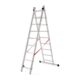 Scara aluminiu, Master, 2 tronsoane, 9 trepte, max 150 kg, 2.58-4.27 m