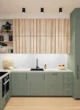 Panou decorativ, PVC, model zig-zag 3D, alb, 96x48.5cm - imagine 6