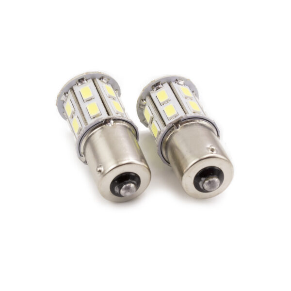 LED auto auxiliar Carguard P21W, 12V, set 2 buc, 500 lumeni, BA15S - imagine 2
