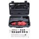 Mini polizor cu accesorii, 135 W, Worcraft