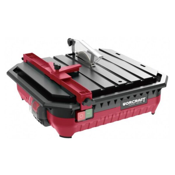 Masina de taiat gresie si faianta, electrica, cu apa, 20V Li-ion (acumulator neinclus), 365x390 mm, Worcraft - imagine 1