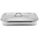 Tava cu capac pentru gratar, inox, 34.5x22.5x5.5 cm, Perfect Home - imagine 4