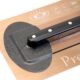 Gletiera inox, intarita, Olejnik, SuperFlex, maner piele naturala, 0.3 mm, 305x100 mm - imagine 2