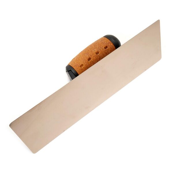 Gletiera inox, intarita, Olejnik, SuperFlex, 0.3 mm, maner pluta, 305x130 mm - imagine 2
