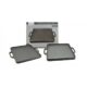 Placa gratar, fonta, patrata, 2 fete, 42x42 cm, Perfect Home - imagine 3